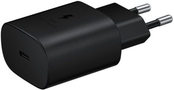 Зарядное устройство Samsung USB-C Wall Charger with Cable USB-C 25W Black