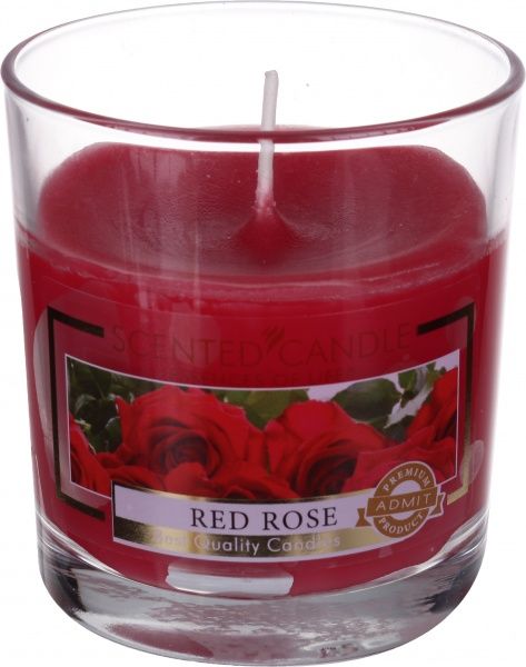 Ароматическая свеча Красная роза Admit