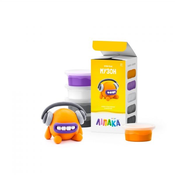 Интерактивный игровой набор Липака Пластилин с приложением Claymate Музон MAE001