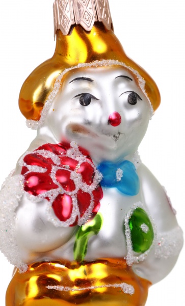 Декорация новогодняя Формовая игрушка в ассортименте 7 см 