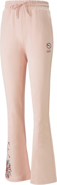 Брюки Puma PUMA X LIBERTY FLARED PANTS DK 53983266 р. XS розовый