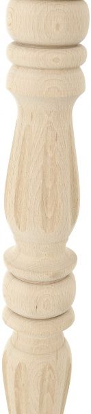 Столб буковый фрезированный Тип-18 75х75х110 мм