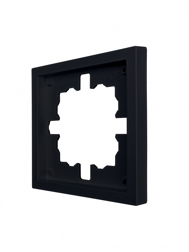 Рамка одномісна HausMark Juna універсальна чорний