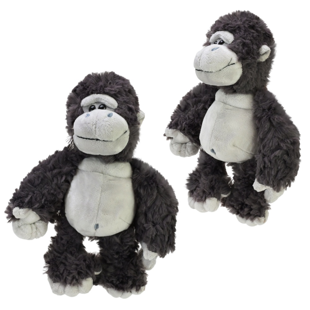 Мягкая игрушка Shantou Горилла темно-серый E8209