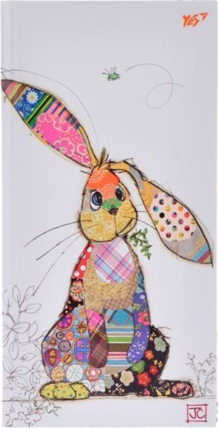 Блокнот BugArt. White rabbit 20х10 см YES