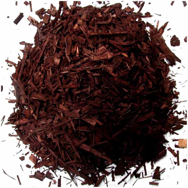 Мульча древесная декоративная колорированная, цвет ШОКОЛАД 60 л