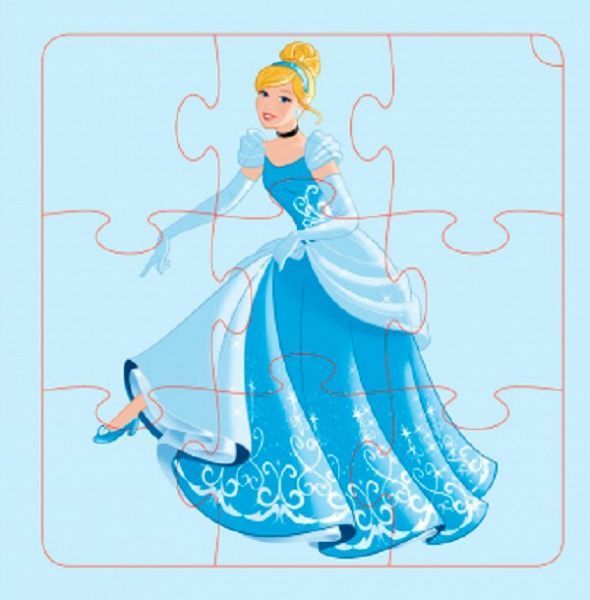 Книга-пазл «Книга Дисней. Вчимось граючи! Мій одяг.» 978-966-74-8950-2