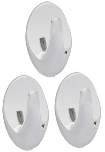 Набор крючков Axentia самоклеящихся 3 шт./уп. хром 127226