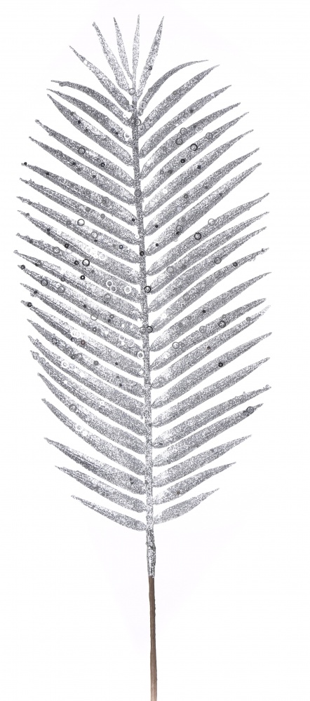 Гілочка декоративна папороті колір в асорт пласт. 63 см EPI-EYK9-343#7