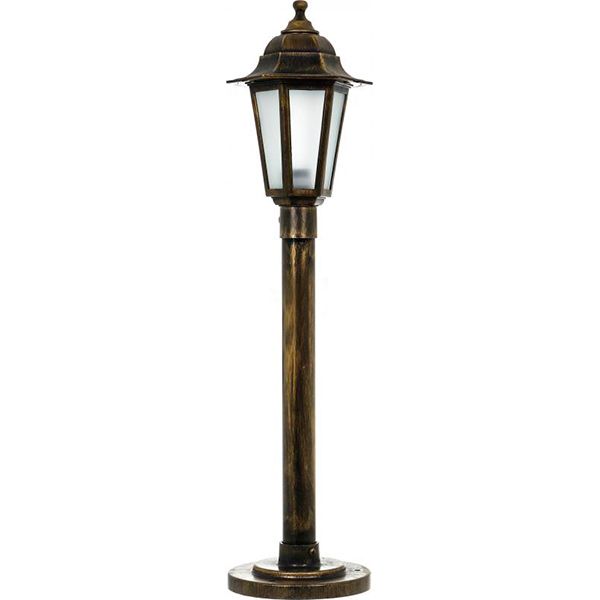 Фонарный столб Expert КАНТРИ НТ04 E27 60 Вт IP44 античная латунь 