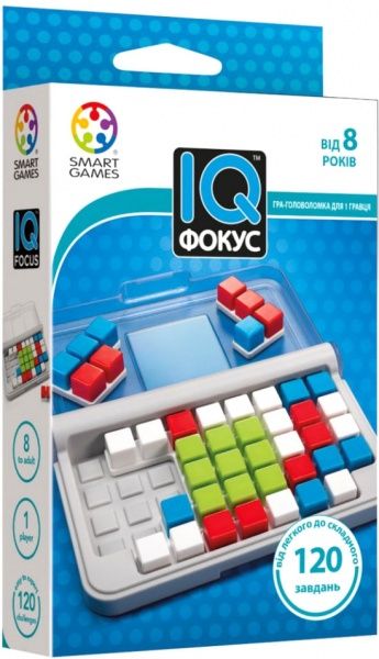 Игра настольная Smart games IQ Фокус SG 422 UKR