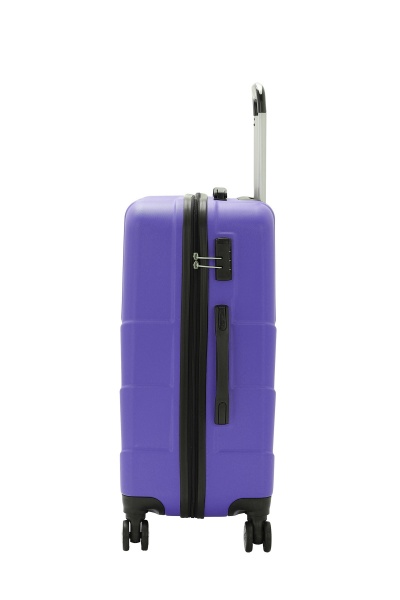 Чемодан 70 л фиолетовый MCS V358 на 4 колесах M 24