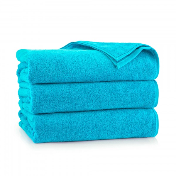 Рушник пляжний Beach 100x160 см блакитний Zwoltex 