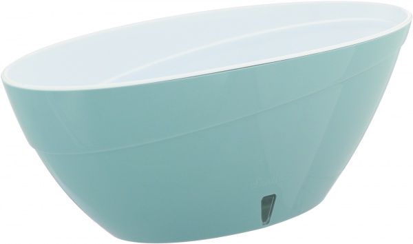 Горщик пластиковий Santino Calipso овальний 3,3л нефритовий (K2 NEF-ALB) 