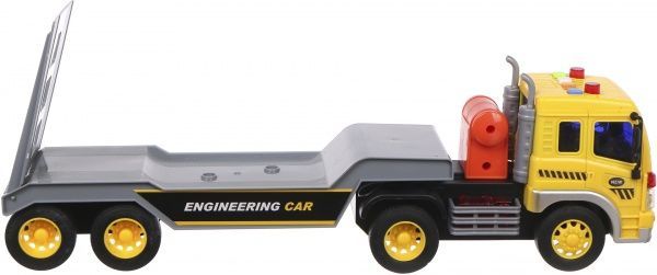 Екскаватор Shantou з тягачем і платформою 1:16