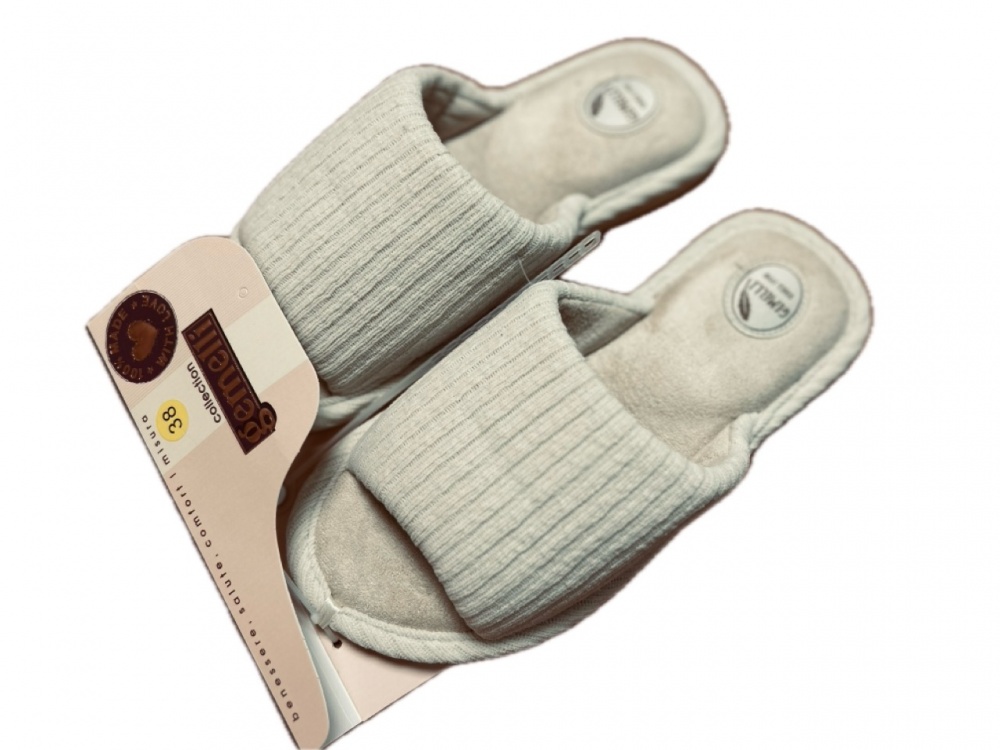 Тапки домашние Gemelli Грация р.36 бежевый