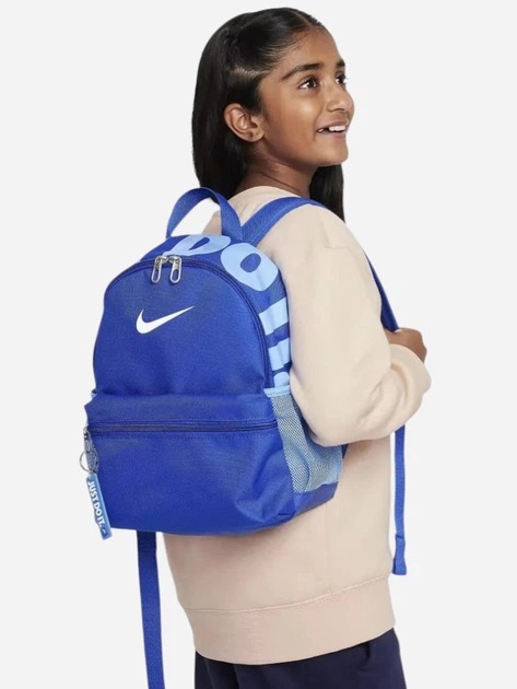 Рюкзак Nike Y Nk Brsla Jdi Mini DR6091-480 11 л синий