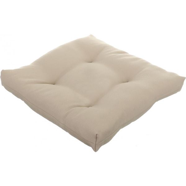 Подушка Indigo стеганная Color mini 35х35х5 см бежевый