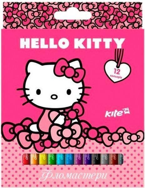 Фломастери Hello Kitty 12 шт KITE