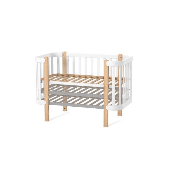 Кроватка детская Veres ЛД5 Монако капучино-белый 05.3.1.211.13