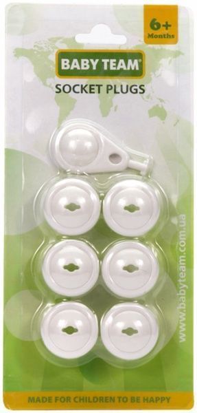 Заглушка Baby Team для розеток 6 шт. 7600