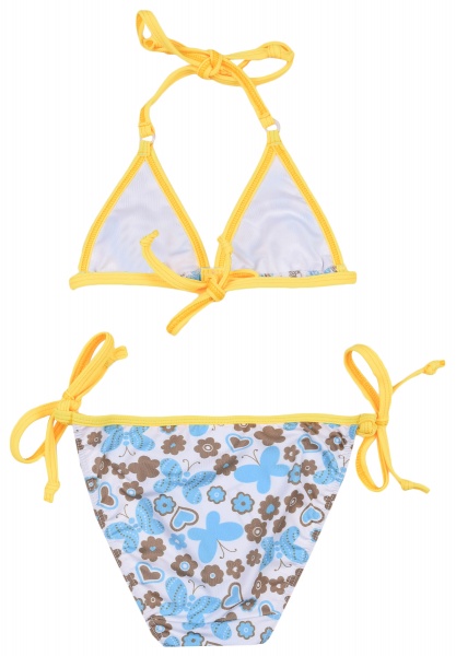 Купальник для дівчаток Bibo 8017 р.128 різнокольоровий 