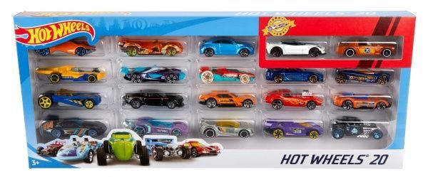 Ігровий набір Hot Wheels 20 шт. Базових машинок
