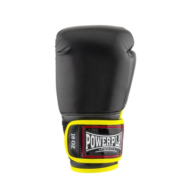 Боксерские перчатки PowerPlay р. 10 10oz 3074 черный
