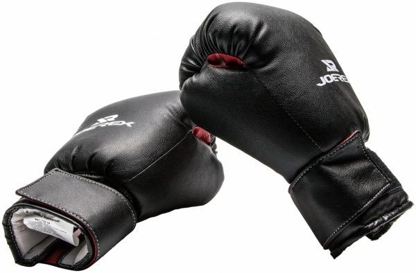 Боксерские перчатки Joerex 10oz JBG10 черный