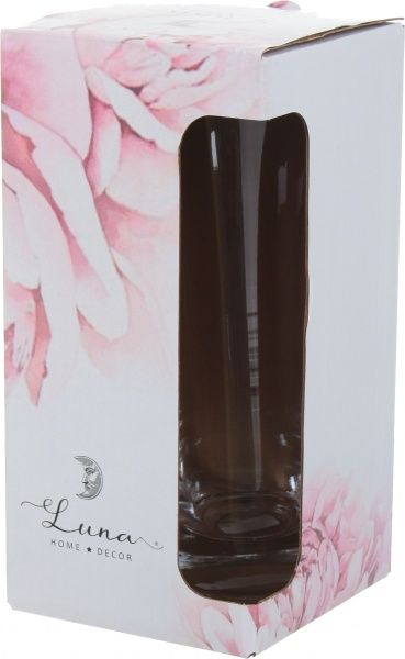 Ваза стеклянная Элин 25x12,3 см Wrzesniak Glassworks