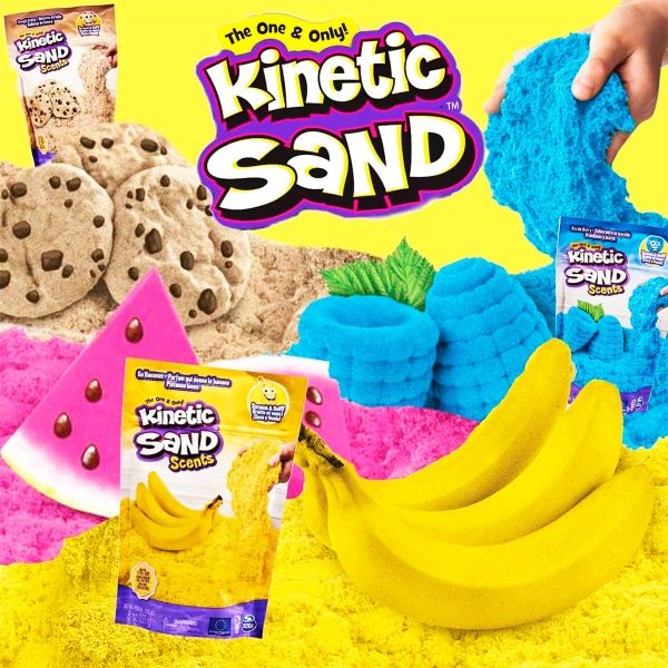 Кінетичний пісок KINETIC SAND з ароматом Банановий десерт 71473B