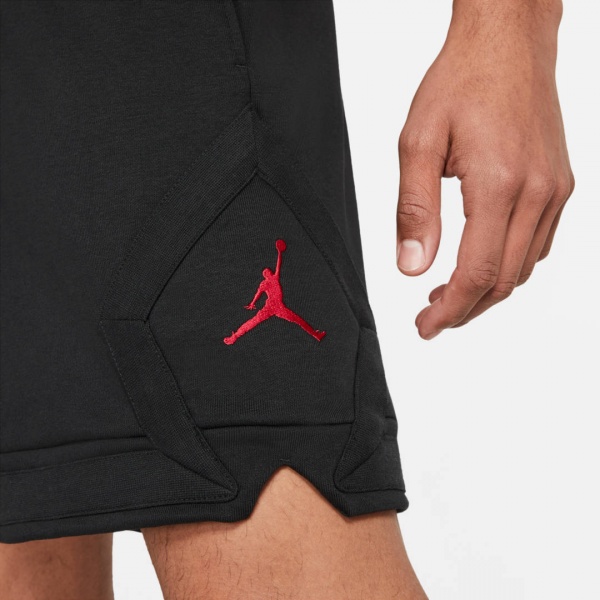 Шорти Nike M J JUMPMAN DIAMOND FLC SHORT DC7576-010 р. 2XL чорний