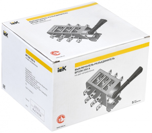 Выключатель-разъединитель IEK ВР32И-31А30220 100А SRK01-100-100