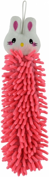 Рушник-губка кухонний Фігурка 10x40 см Zastelli рожевий 