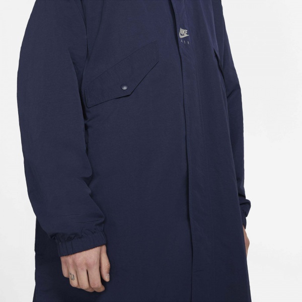 Пальто Nike U NRG AM REV PARKA DC9982-451 р.S синий