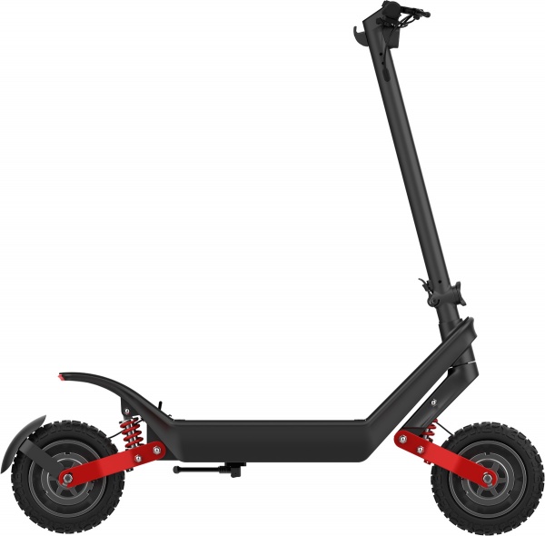 Электросамокат Proove Model Dual Sport (черно-красный)