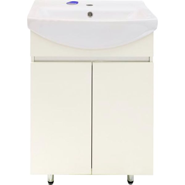 Тумба підлогова Грейд Агата бежева під умивальник Cersania 50