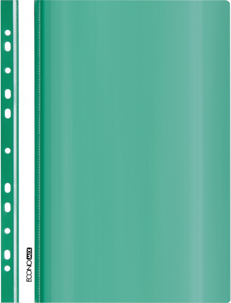 Скоросшиватель з перфорацією А5 фактура глянець Economix E31506-04