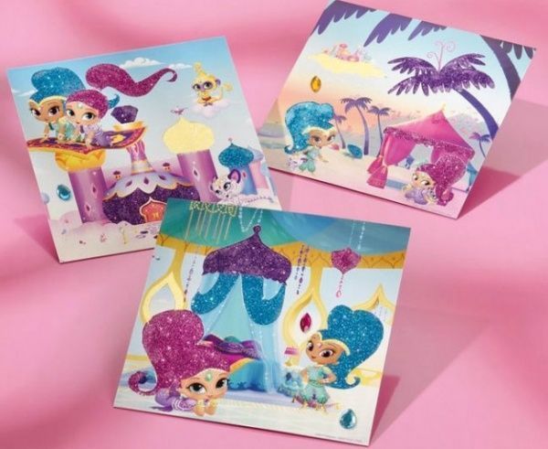 Набір для творчості Totum Шиммер та Шайн. Аплікація на листівках 850019