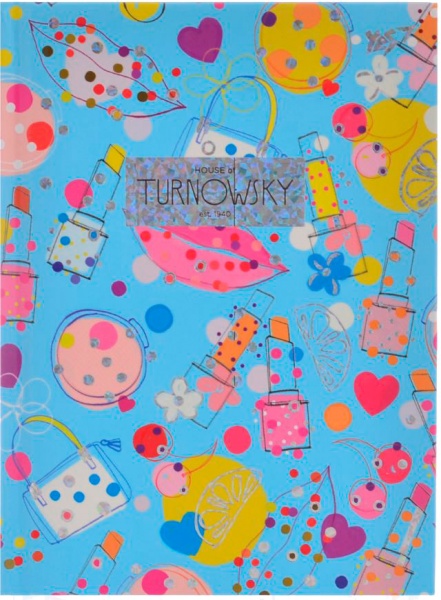 Книга для нотаток 7БЦ А6 64 аркушів у лінію в асортименті YES