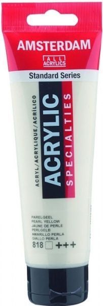 Фарба акрилова № 818 Жовта перламутрова 120 мл Amsterdam Standart Royal Talens