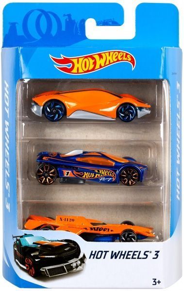 Набір Hot Wheels автомобілей 3 шт. в асортименті K5904