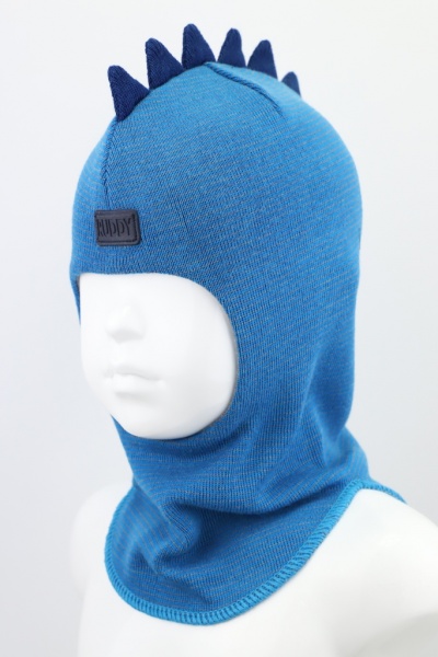 Шапка для мальчика Ruddy Дино р.47-49 голубой 2215 