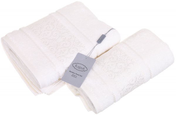 Набір рушників Armond 2 шт. кремовий Karna 