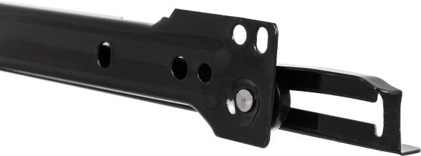 Направляющая DC стандарт черная 550 мм толщина 1 мм