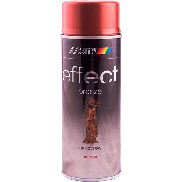 Краска аэрозольная Motip Deco Effect с эффектом бронзы медь 400 мл