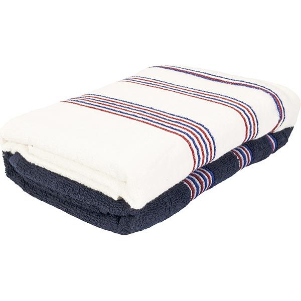 Набор полотенец Maksim аква/белый 2 шт