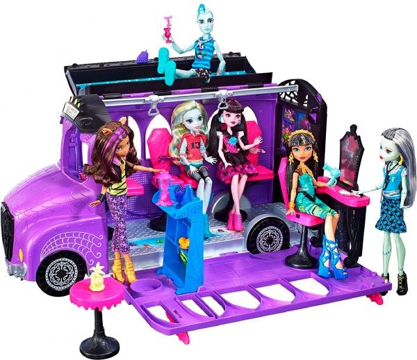 Игровой набор Monster High Крутой школьный автобус FCV63