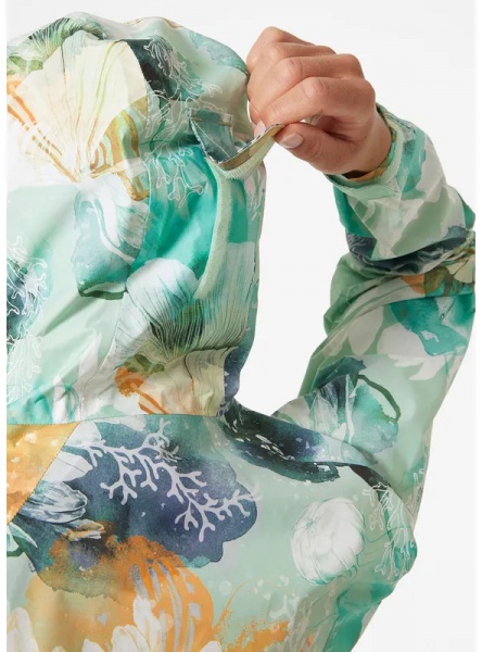 Куртка Helly Hansen W LOKE PRINT JACKET 63207-407 р.XS зелений