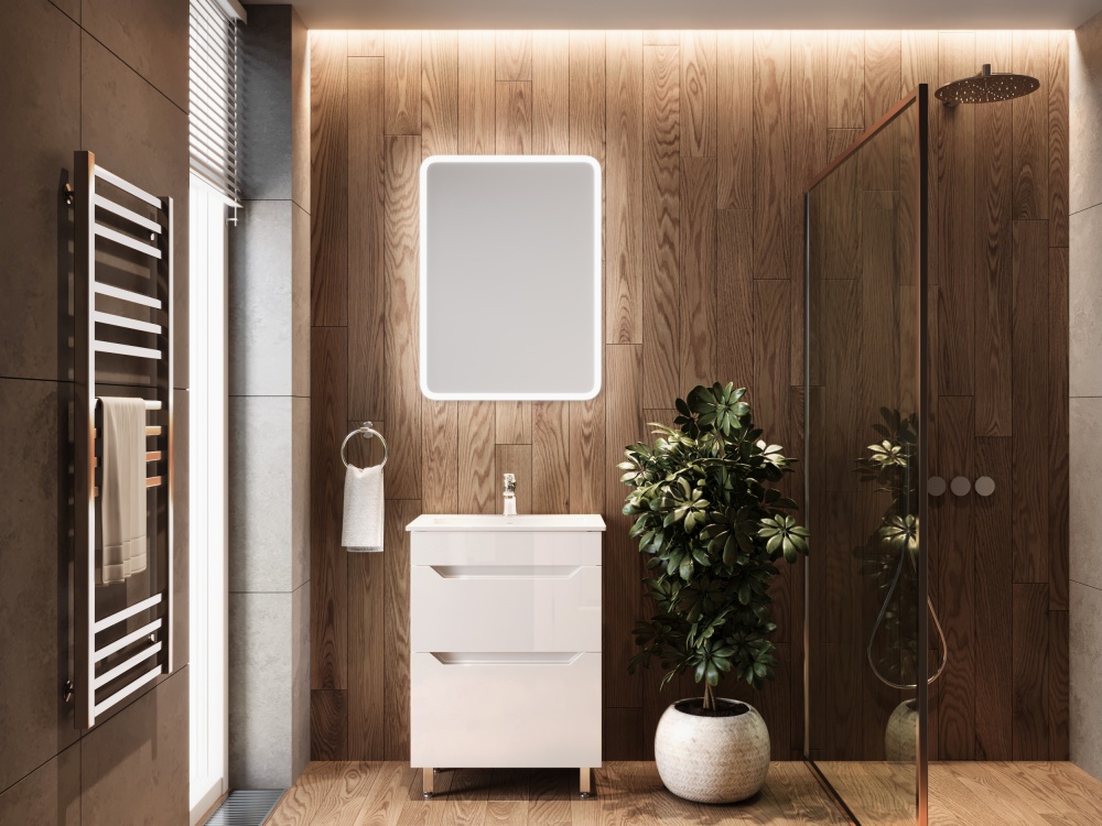 Дзеркало з вбудованим підсвічуванням ЮВЕНТА Shelby 500х800